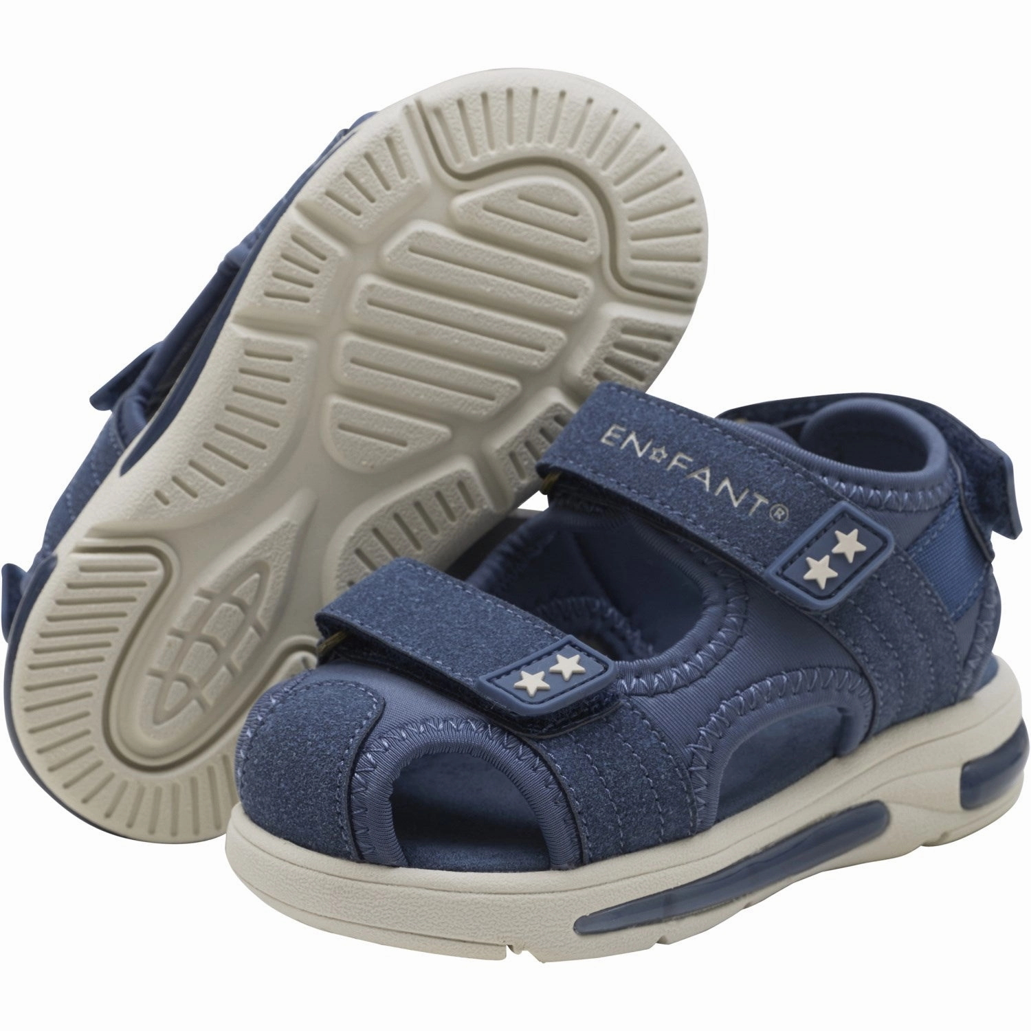 Shift Your Gear Multi-Context Style En Fant Vintage Indigo Sandals Velcro