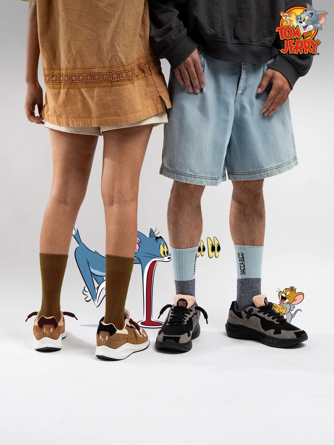 Multi-Context Fit Tom - Stealth Moves | Tom & Jerry X Bacca Bucci MenS Sneakers