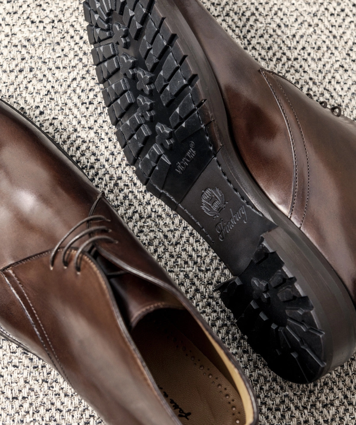 Movement Readywear Tomaso Patinated Brown Ankle Boots
