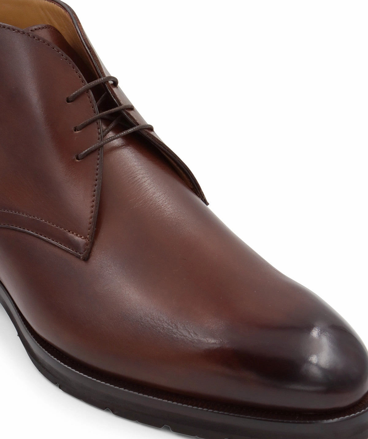Tomaso Patinated Brown Ankle Boots Essence Wear