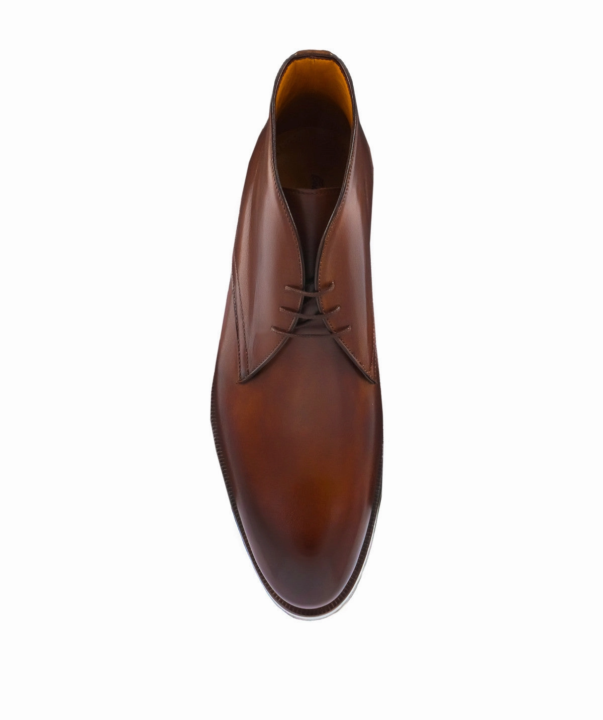Relaxed Refinement Tomaso Patinated Brown Ankle Boots