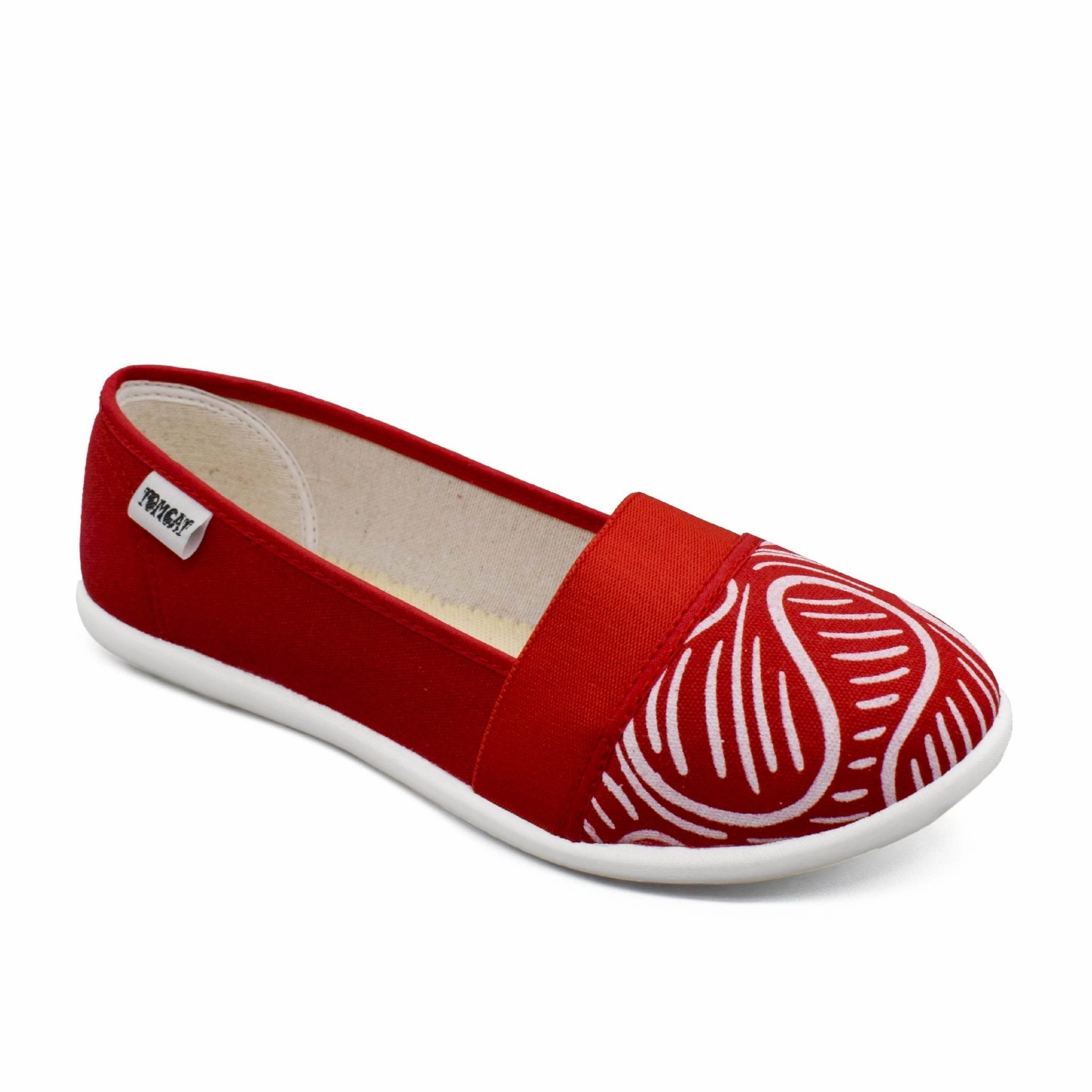 Tomcat Ivy Twist Canvas Shoes - Red Motion-Elevated Engineered Simplicity