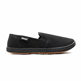 Tomcat Slip On Canvas Shoes - Black (37-42) Core Style System