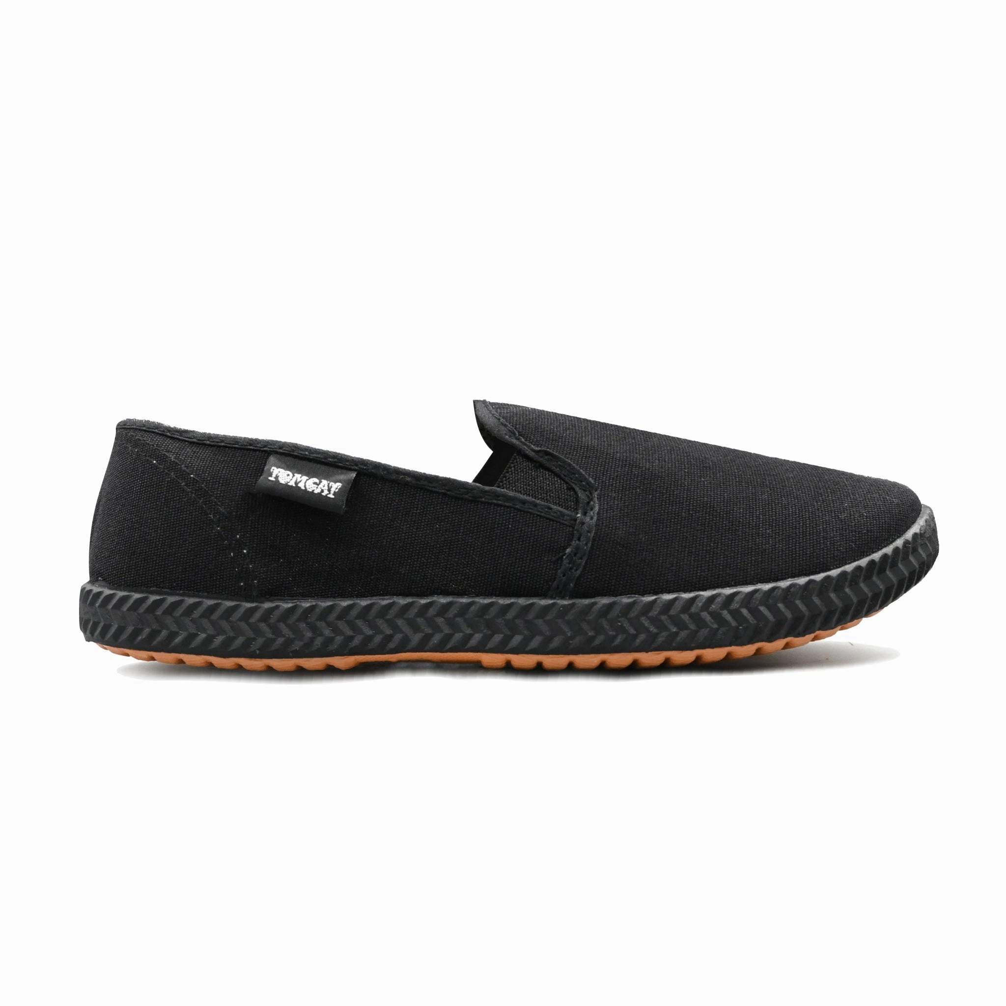 Tomcat Slip On Canvas Shoes - Black (37-42) Core Style System