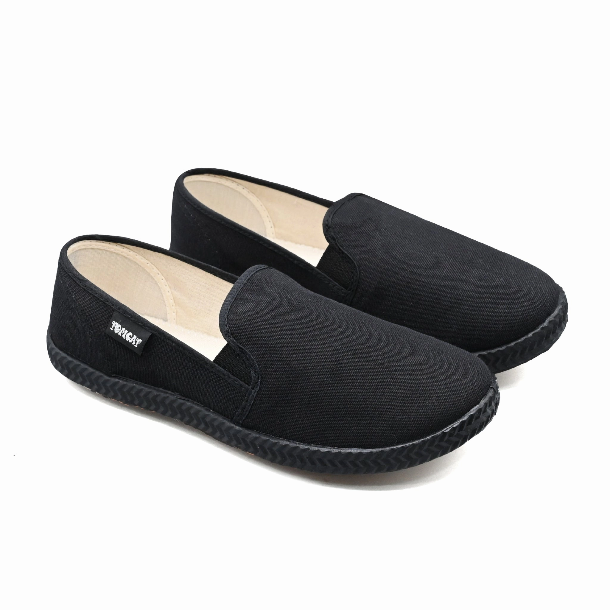 Tomcat Slip On Canvas Shoes - Black (37-42) Active Corewear