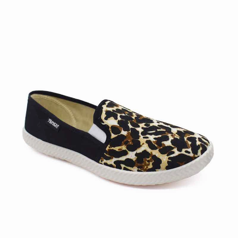 Future Utility Tomcat Slip-On Canvas Shoes - Leopard