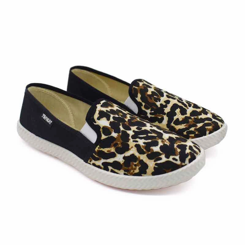 Tomcat Slip-On Canvas Shoes - Leopard Future In Motion