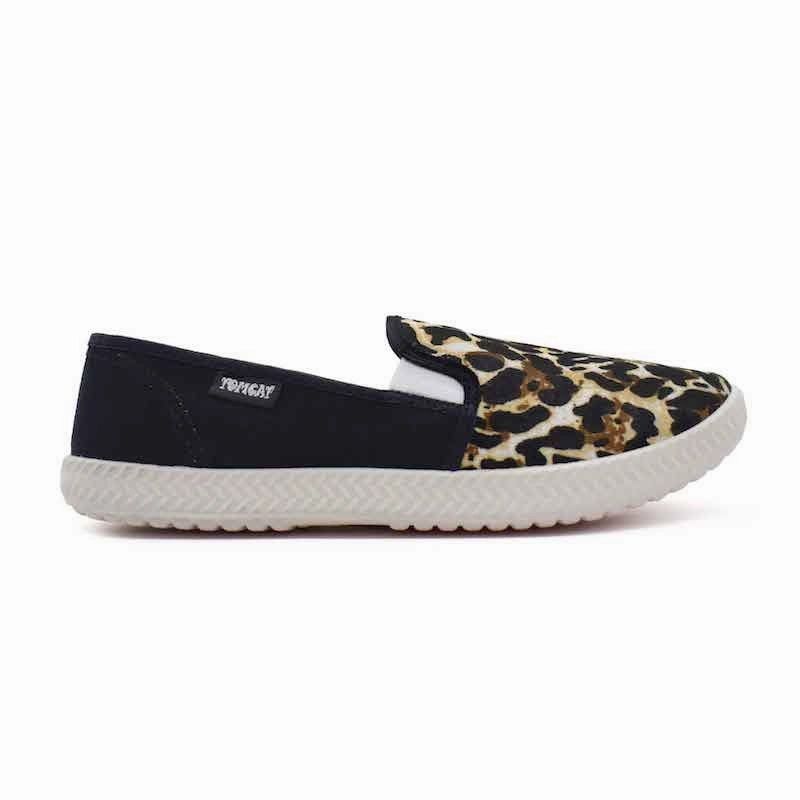 Inspired By Rhythm Movement Readywear Tomcat Slip-On Canvas Shoes - Leopard