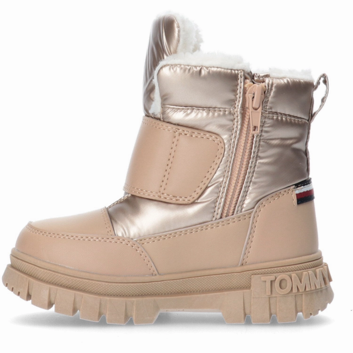 Your Mobile Look Evolved Form Tommy Hilfiger Bronze Fur Boot