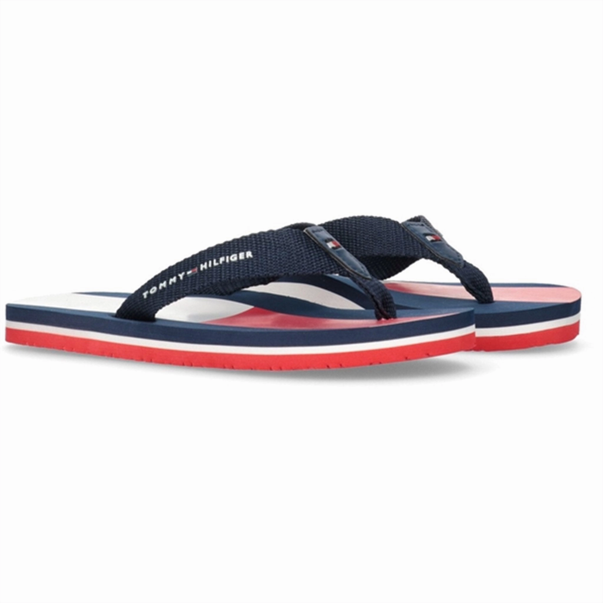 Tommy Hilfiger Flag Flip Flop Blue Lifestyle Ahead