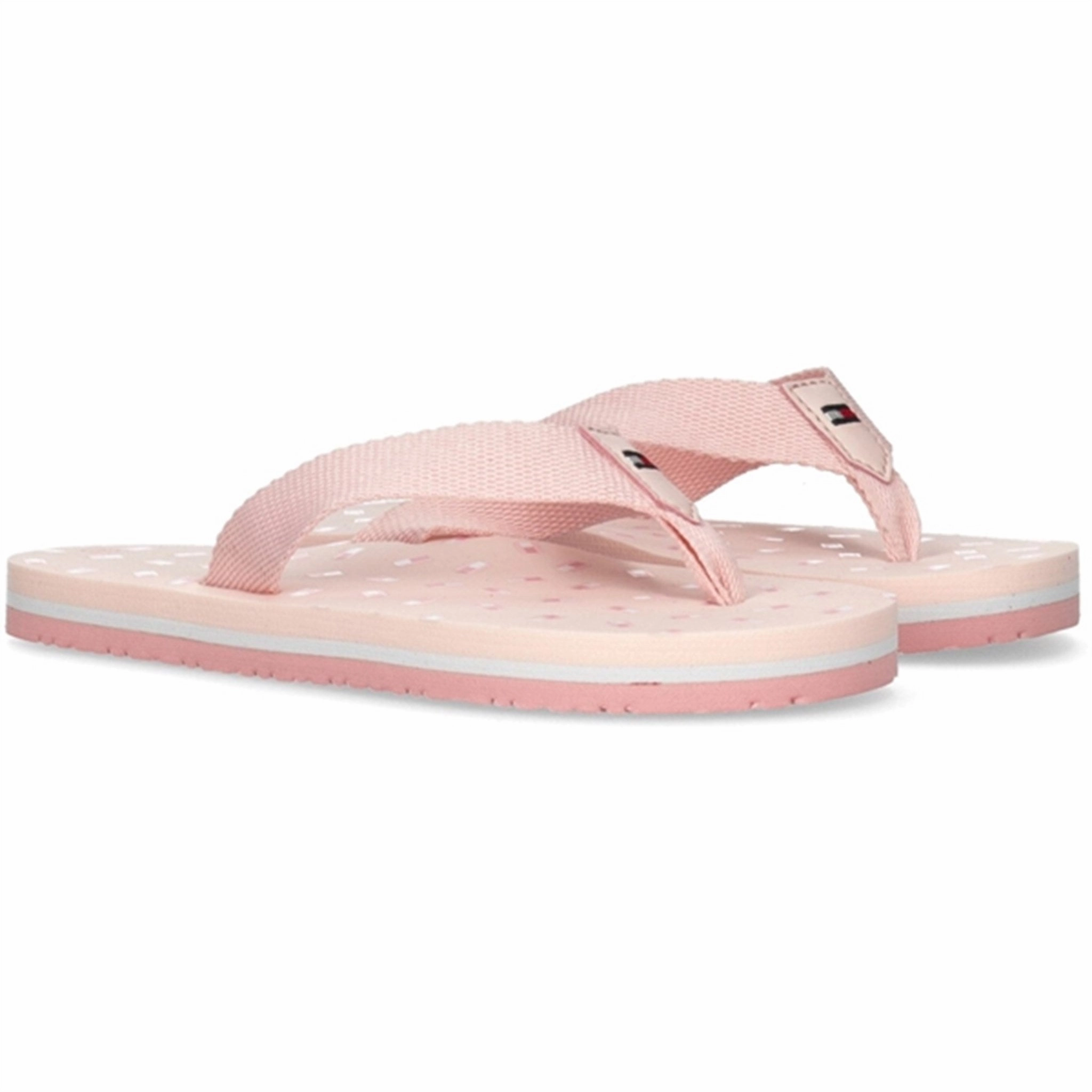 Tommy Hilfiger Flag Flip Flop Pink The New Essential