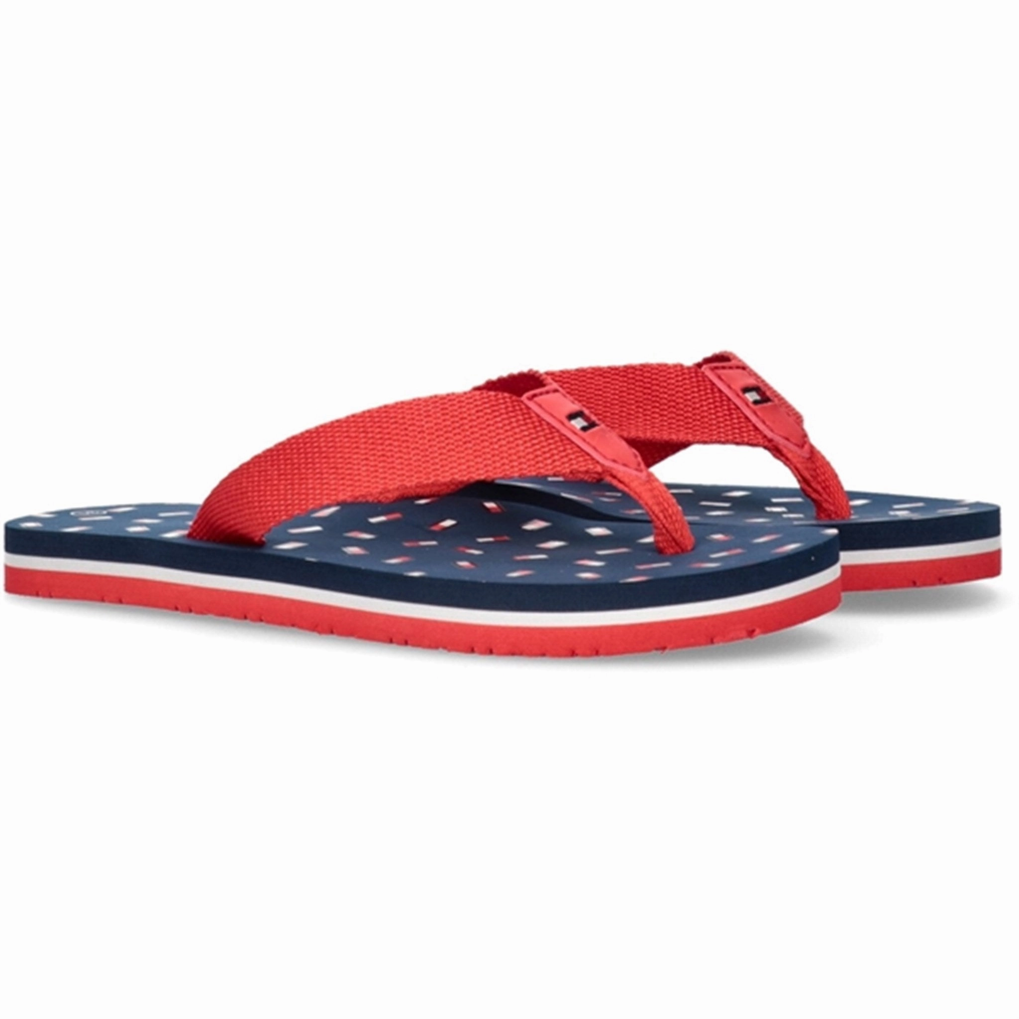 Tommy Hilfiger Flag Flip Flop Red/Blue Contemporary Vibes