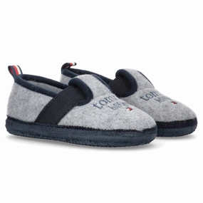 Next-Level Casual Effortless Edge Tommy Hilfiger Indoor Slipper Grey