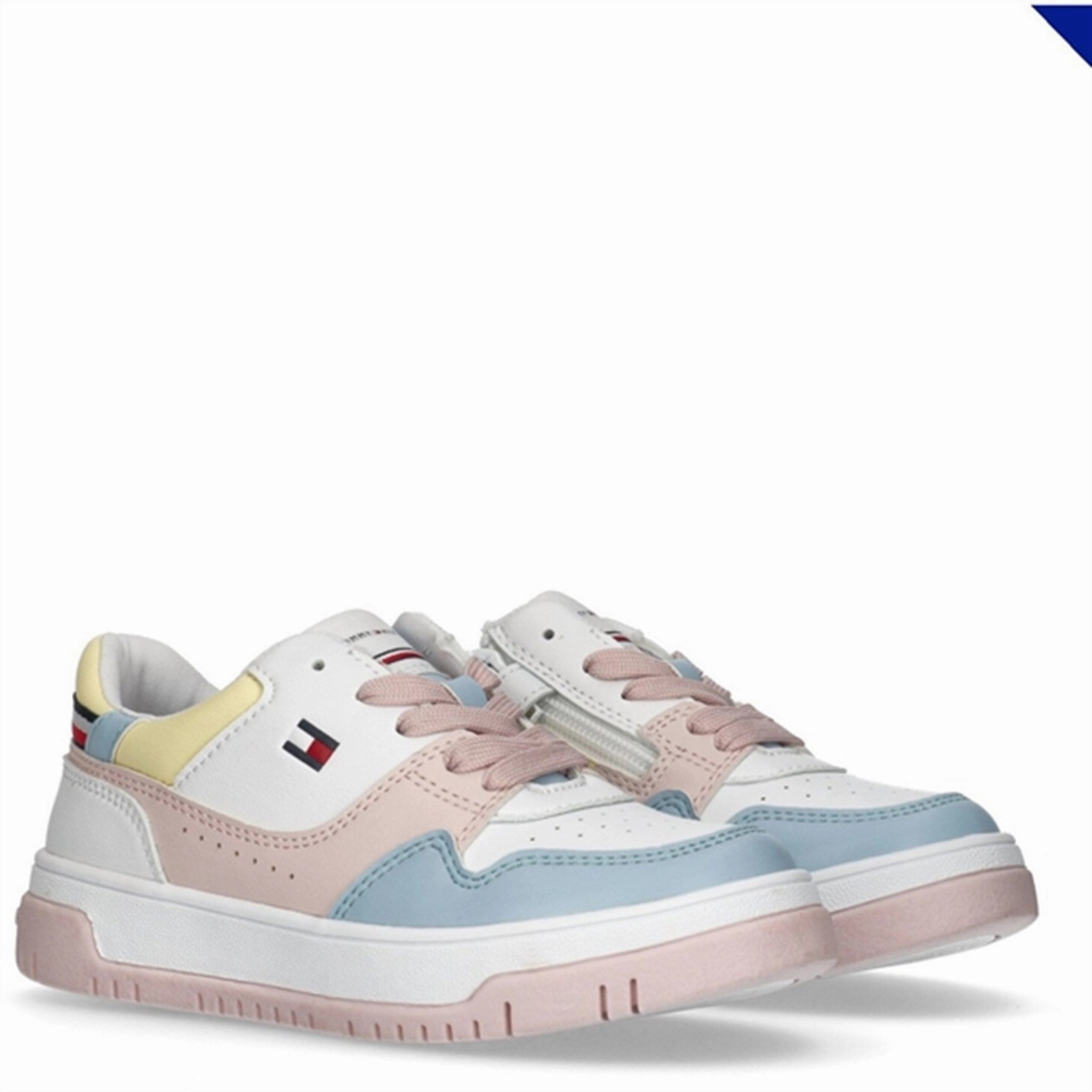 Tommy Hilfiger Low Cut Lace-Up Sneaker Multicolor Precision Comfort Movement Layers