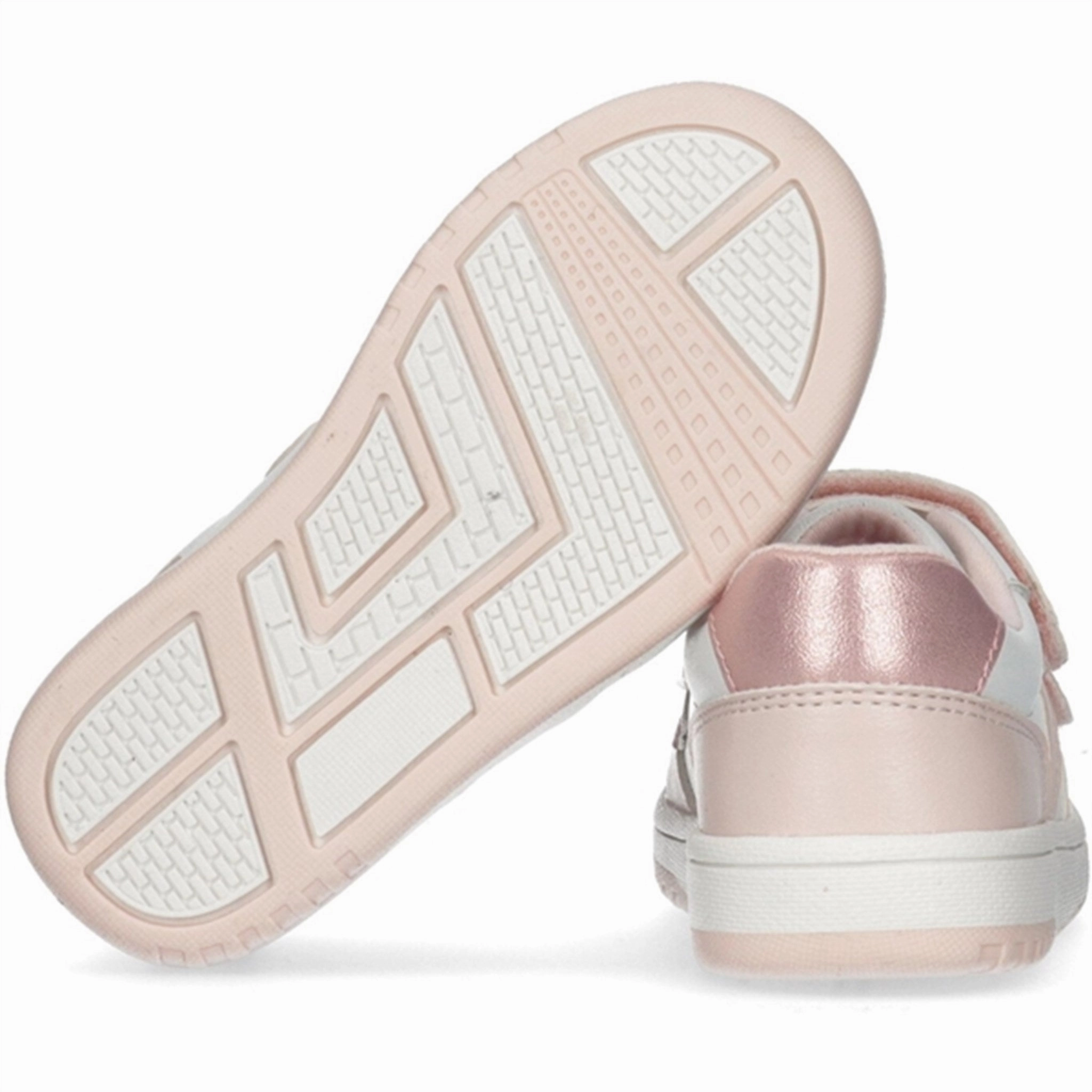 Tommy Hilfiger Low Cut Velcro Sneakers Pink/White Modern Pattern