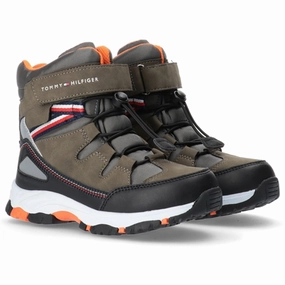 Tommy Hilfiger Tech Boot Military Green Ease In Motion