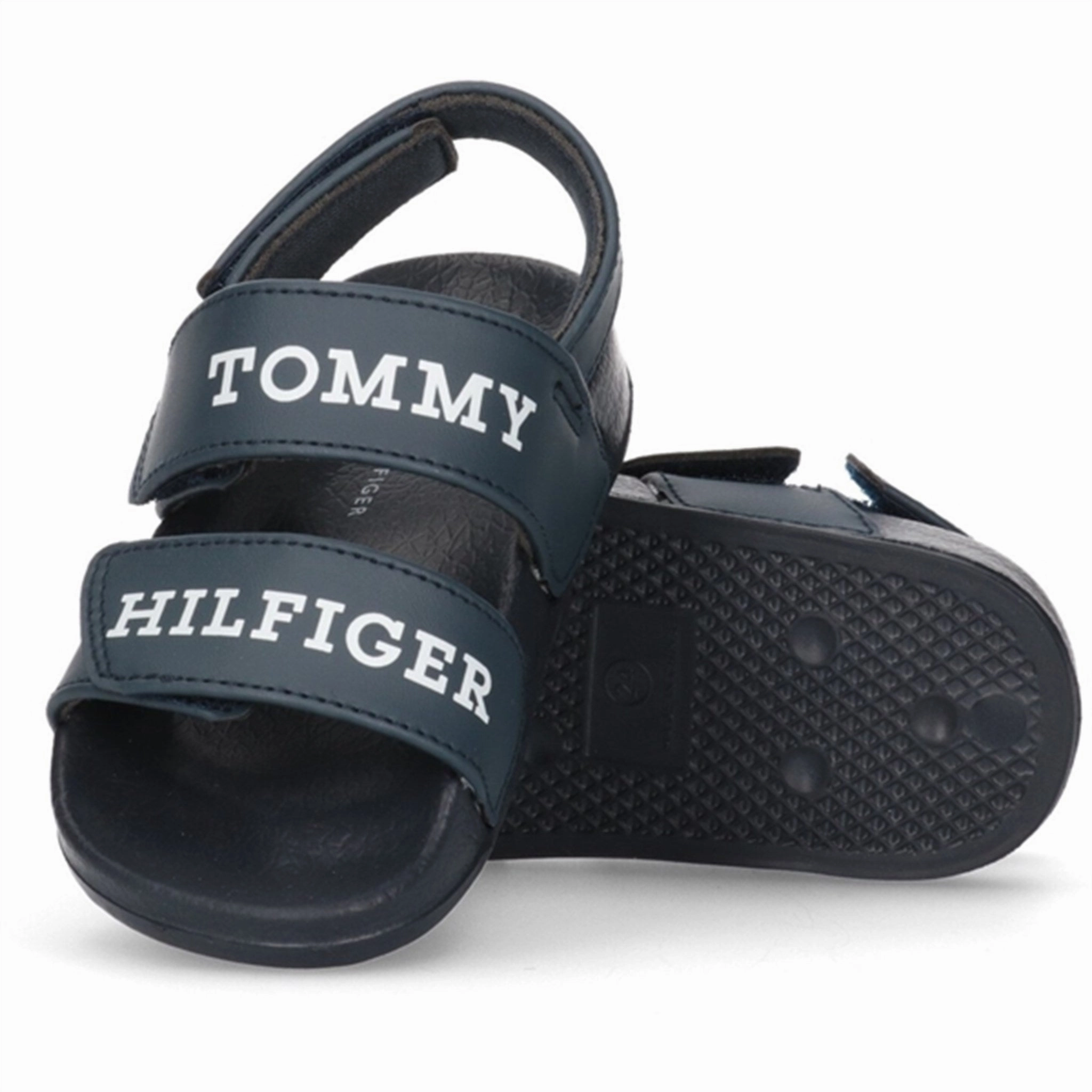 Timeless Motion Tommy Hilfiger Velcro Sandal Blue