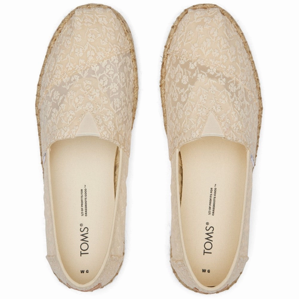 Toms Alpargata Rope Shoe Refined Tone Modern Rhythm