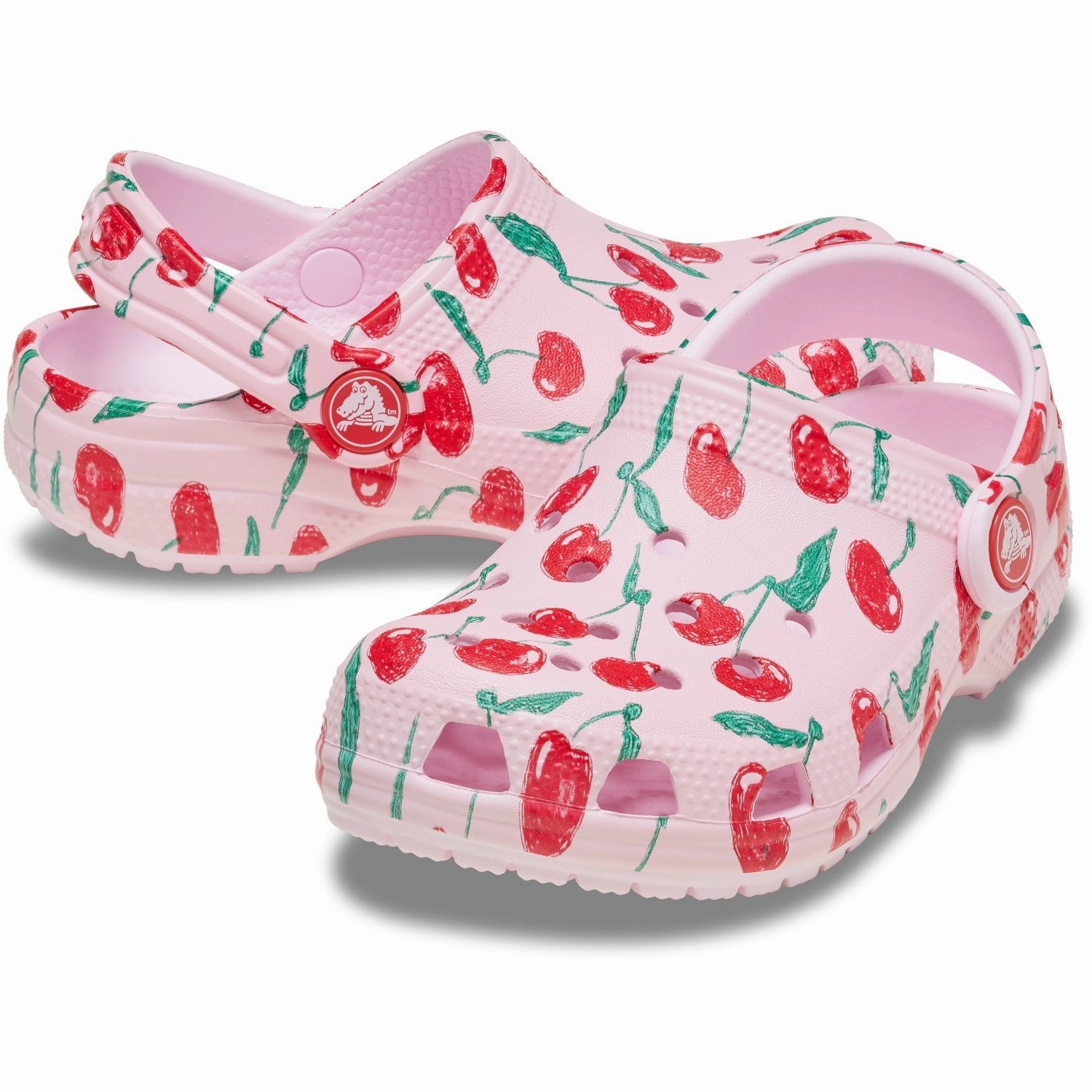 Crocs Pink Milk Classic Fresh Fruits Clog Modular Design Seasonless Energy