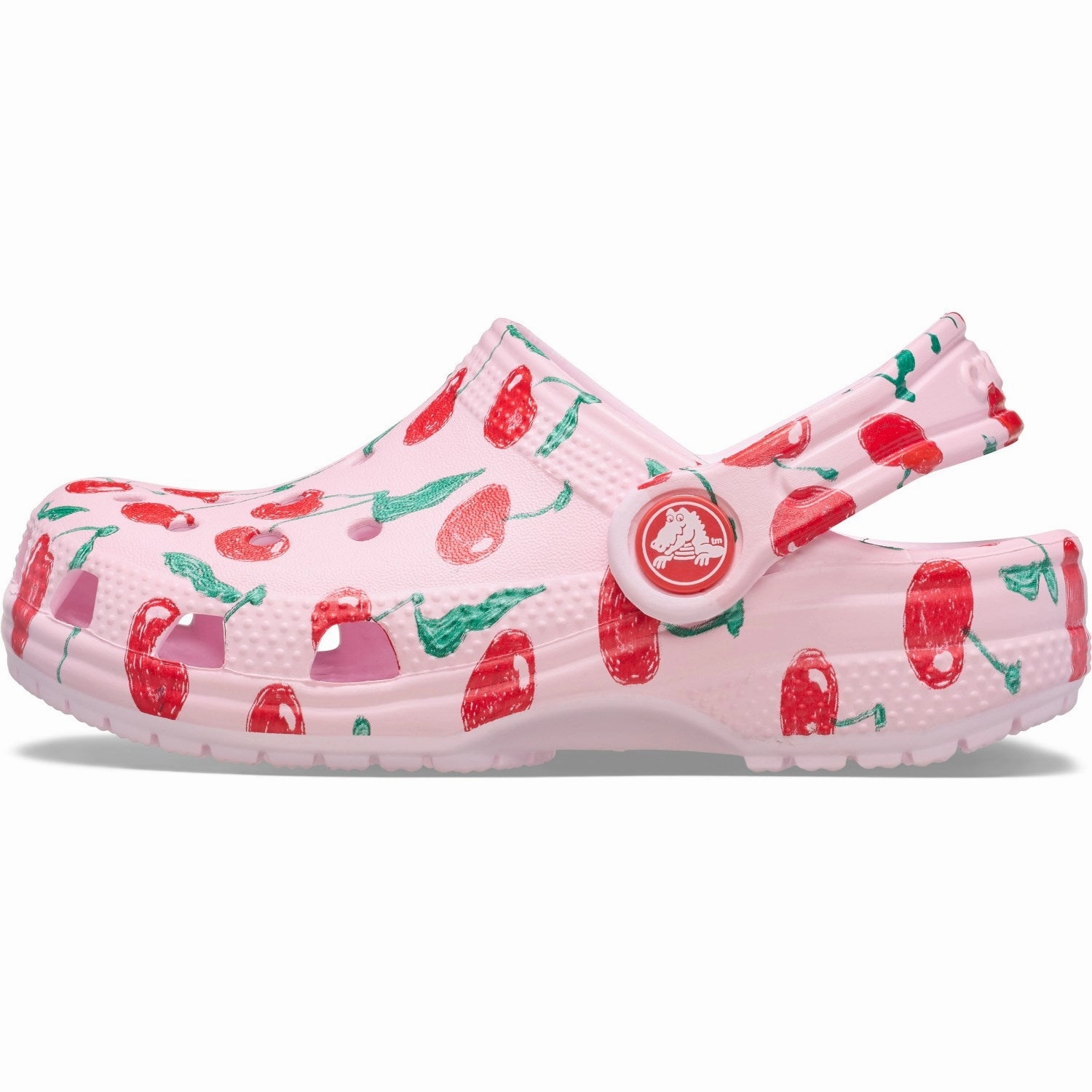 Crocs Pink Milk Classic Fresh Fruits Clog Effortless Utility Purposefully Crafted