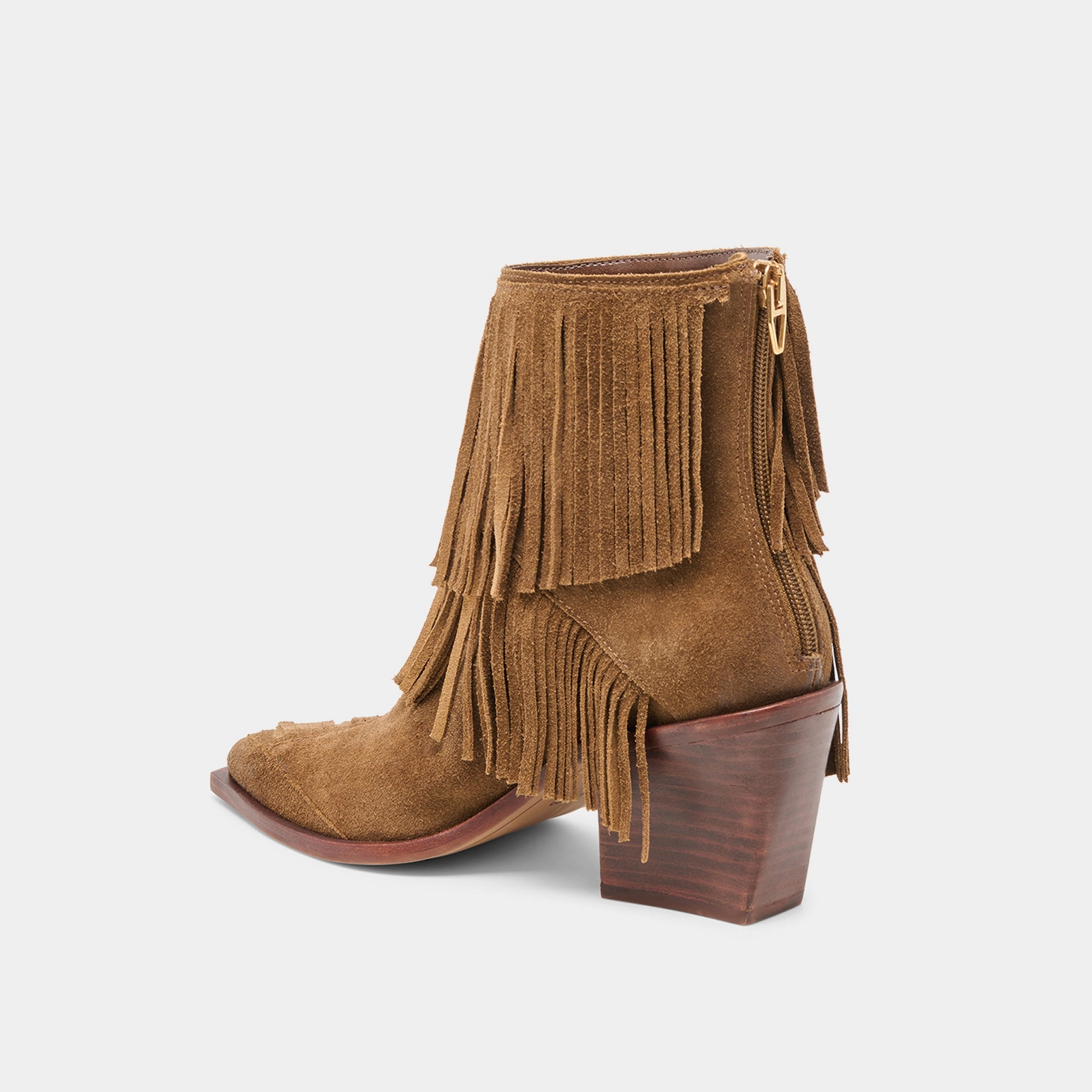 Torey Booties Chestnut Suede Live With Intent