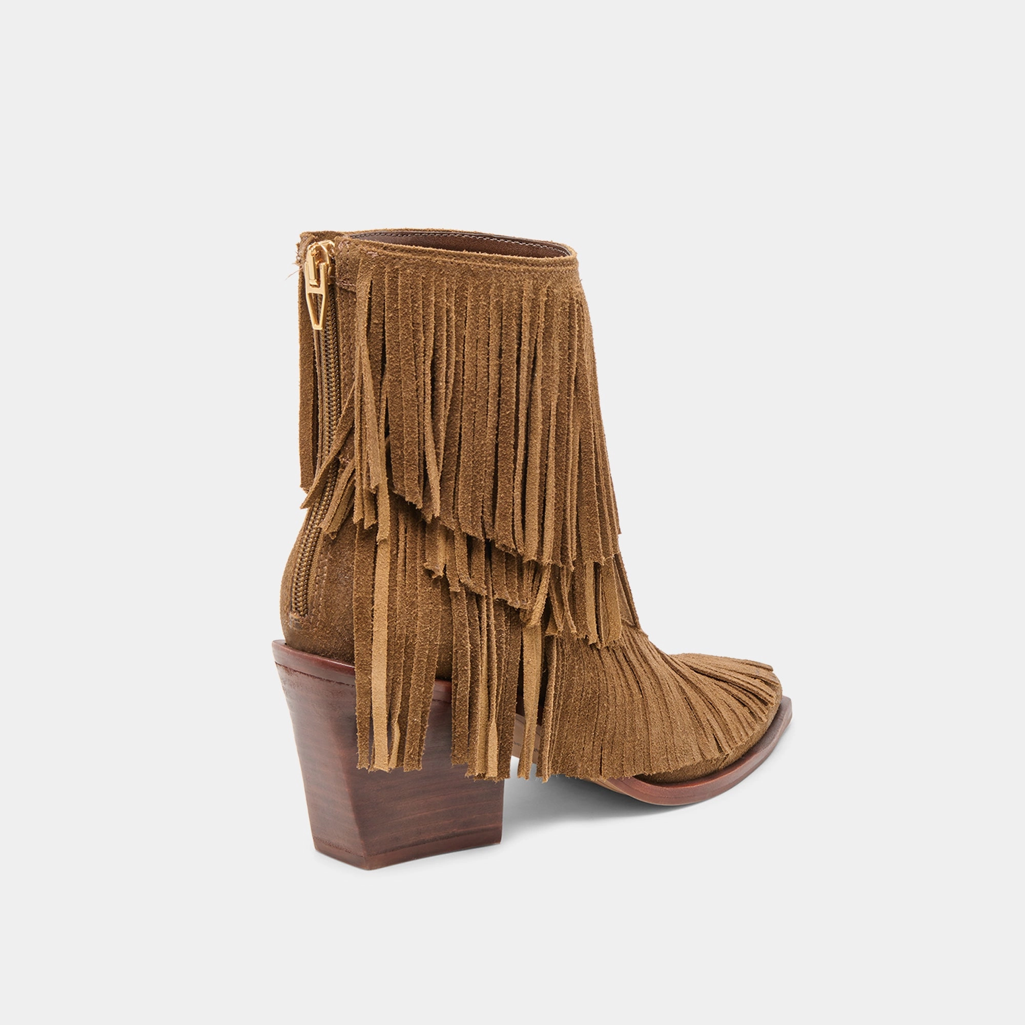 Core-Centric Torey Booties Chestnut Suede