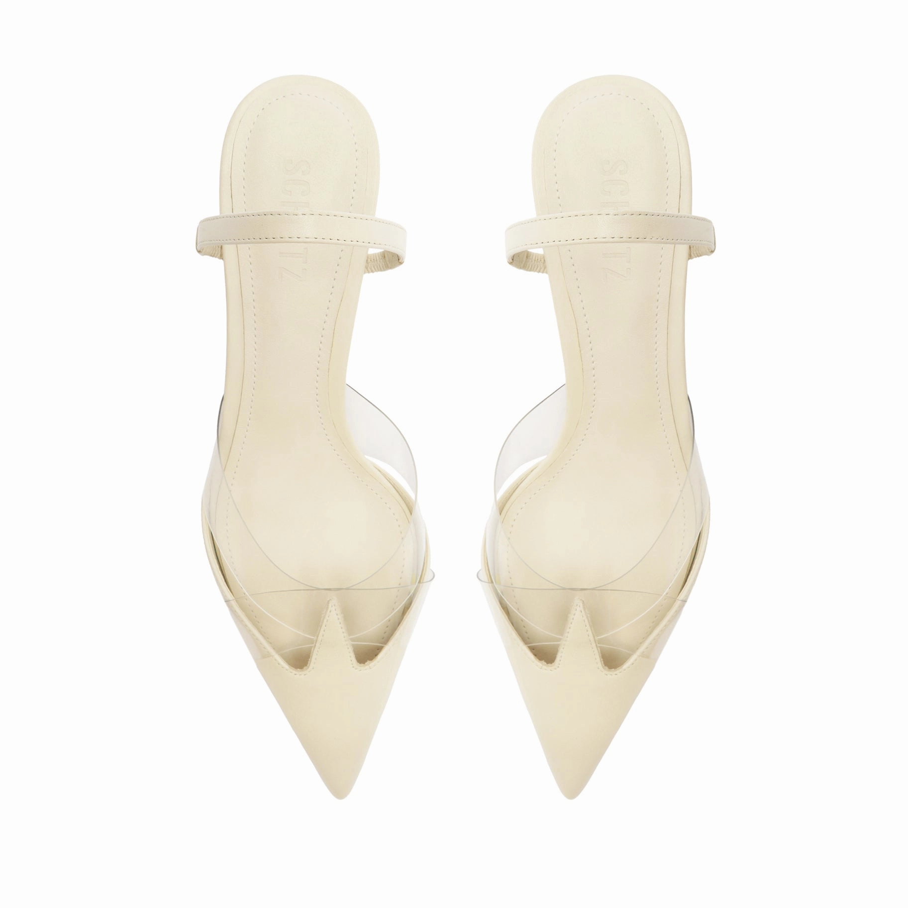 Tori Kitten Vinyl & Leather Pump Cool Tones
