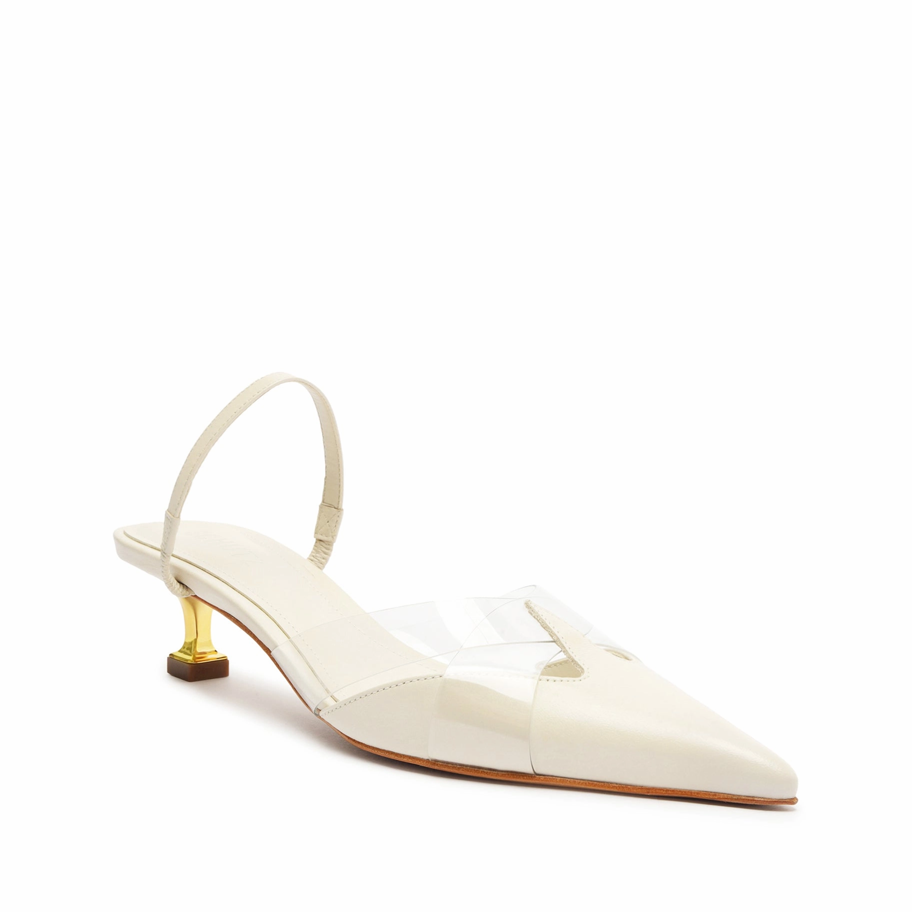 Tori Kitten Vinyl & Leather Pump Journey Wear Flow With Confidence