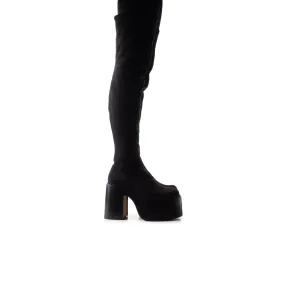 Your Rhythm Layer Trigger Black Suede Stretch