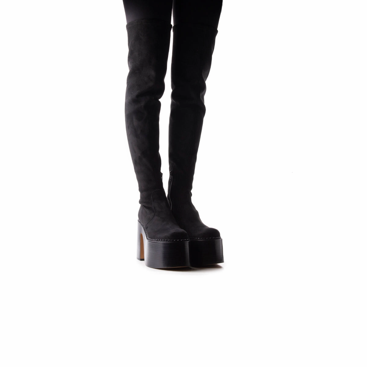 Pure Motion Trigger Black Suede Stretch