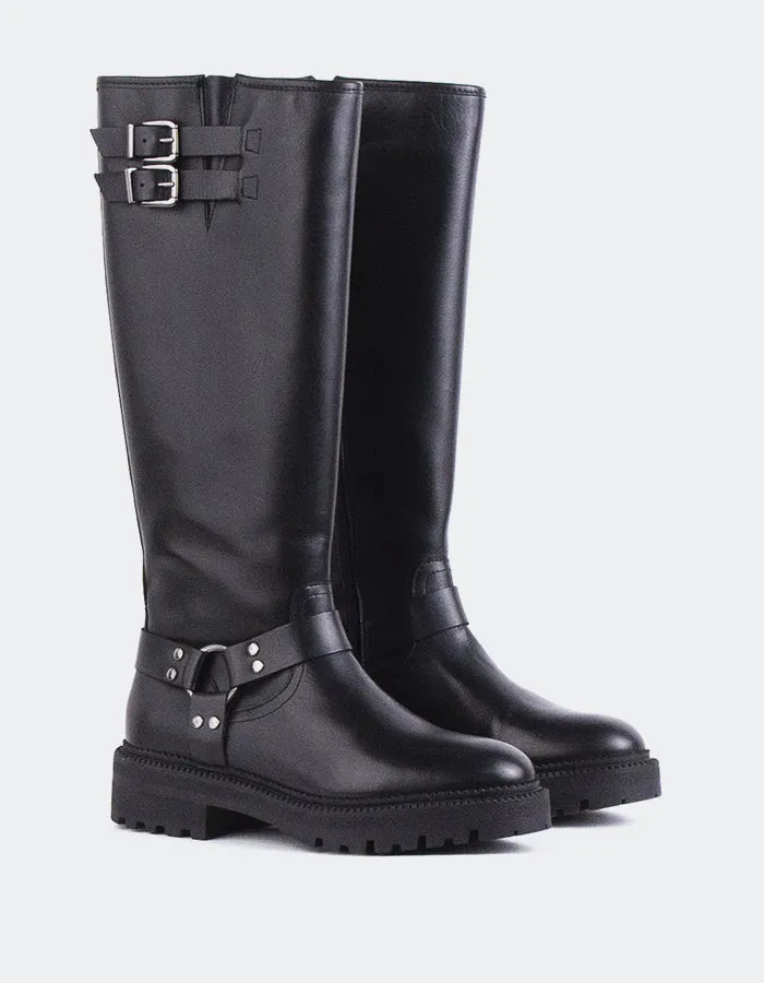 Quiet Strength Calm-Driven Fit Turvol Black Leather