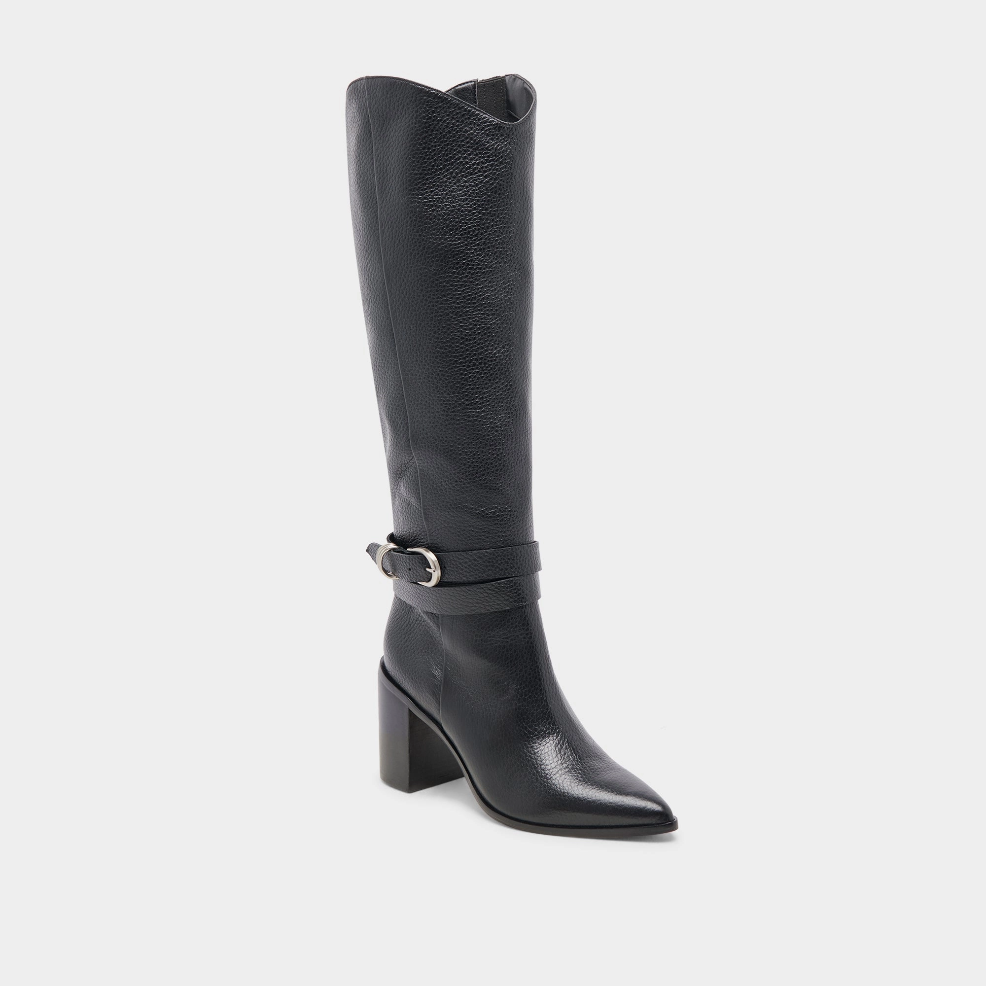 Tyrone Boots Black Leather Your Everyday Edge Clean Movement