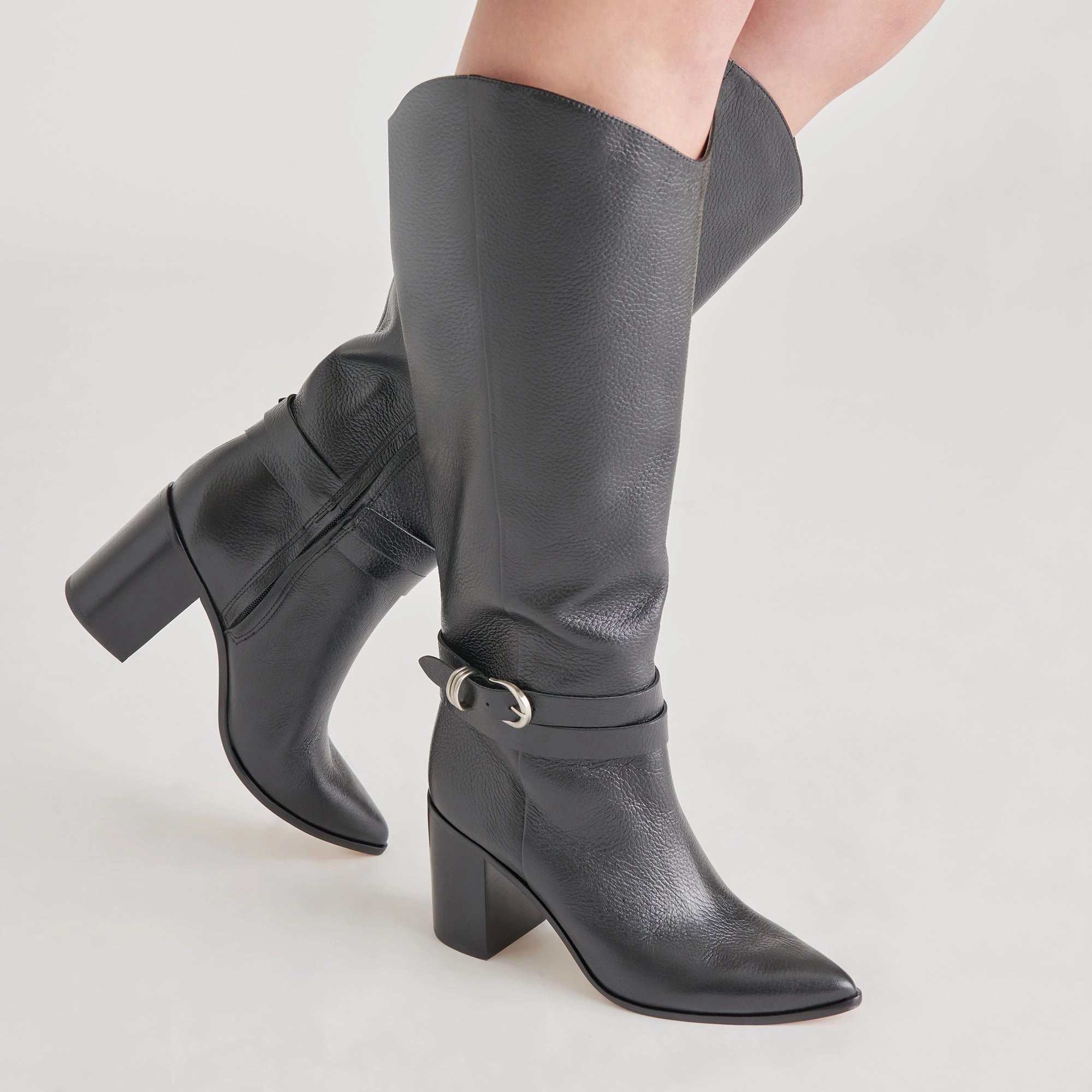 Layered Motion Tyrone Boots Black Leather