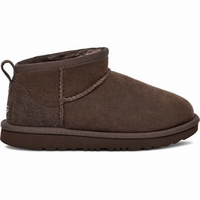Conscious Layers Layer-Easy Ugg K Classic Ultra Mini Boots Burnt Cedar