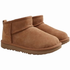 Ugg K Classic Ultra Mini Boots Chestnut Next-Gen Vibe Purpose Fit