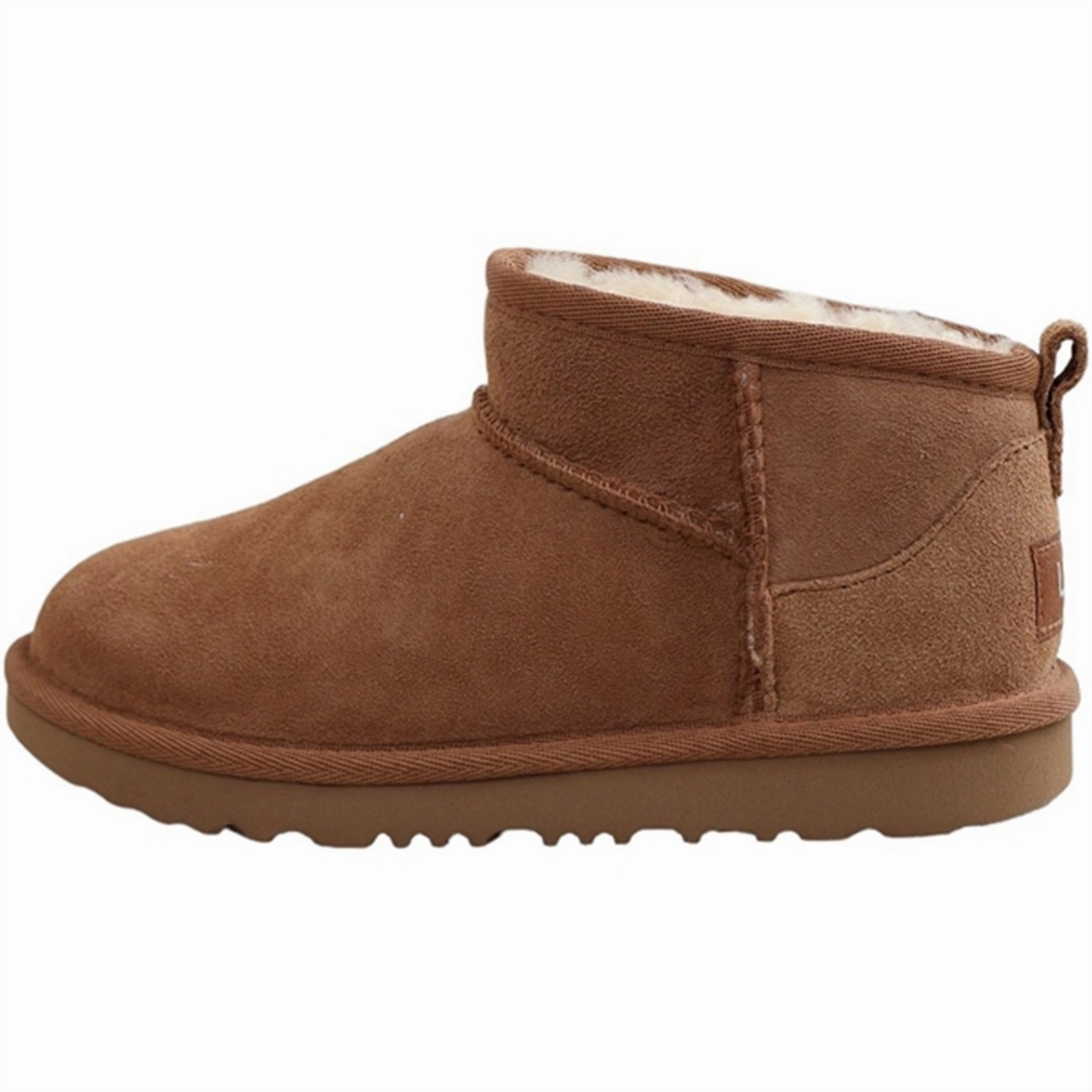 Seamless Lifestyle Ugg K Classic Ultra Mini Boots Chestnut
