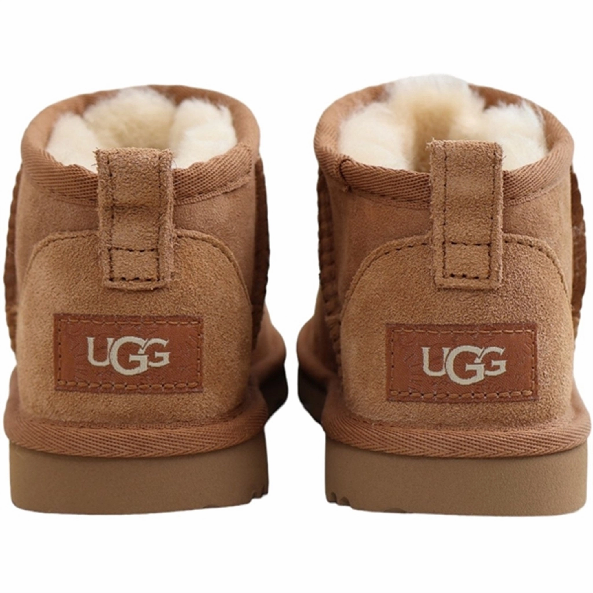 Move-Easy Layers Seasonless Design Ugg K Classic Ultra Mini Boots Chestnut