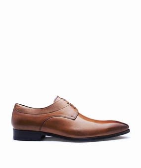 Season-Free Style Instant Outfit Umberto Brown Patina Derby