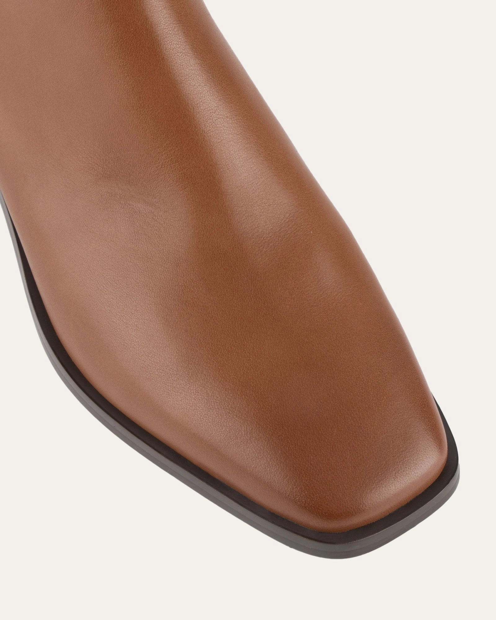 Quade Mid Ankle Boots True Tan Leather Refined Looks