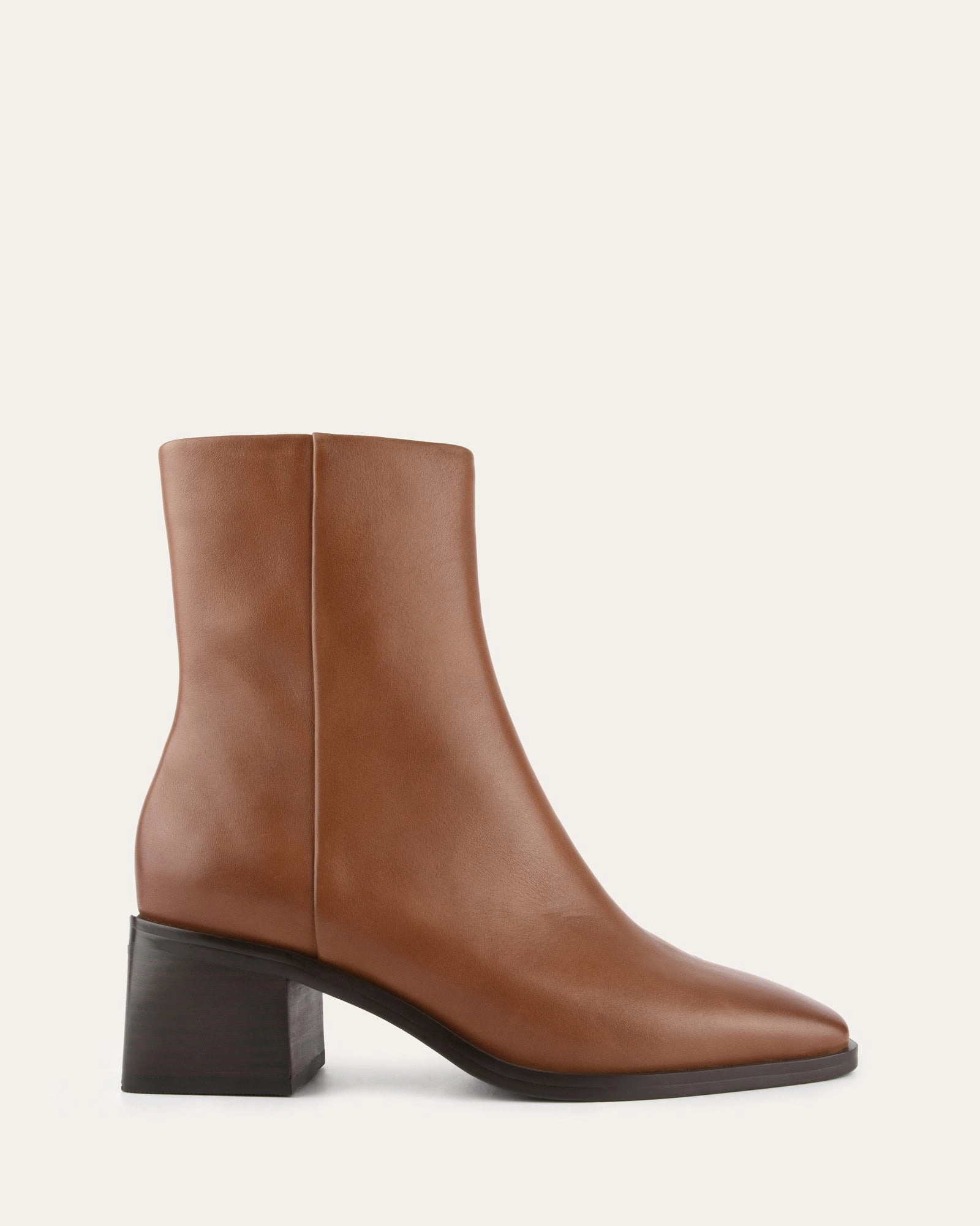 Crafted For Presence Quade Mid Ankle Boots True Tan Leather