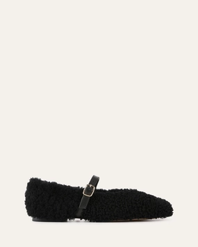 Dynamic Layerwear Crafted Lifestyle Gear April Casual Flats Black Shearling