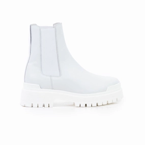 Kirby White Leather/White Sole Bold Minimal Anytime Movement