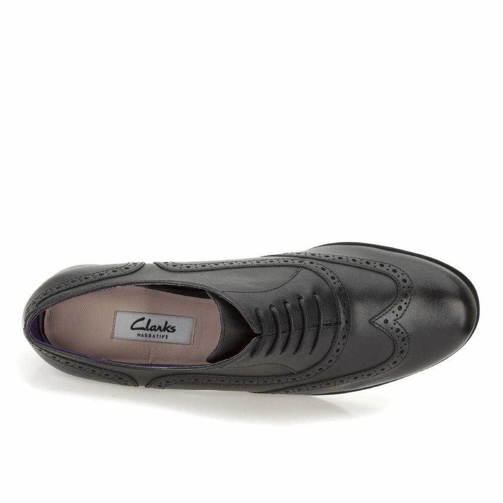 Active Energy Life, Simplified Clarks Hamble Oak Lace Up Shoe