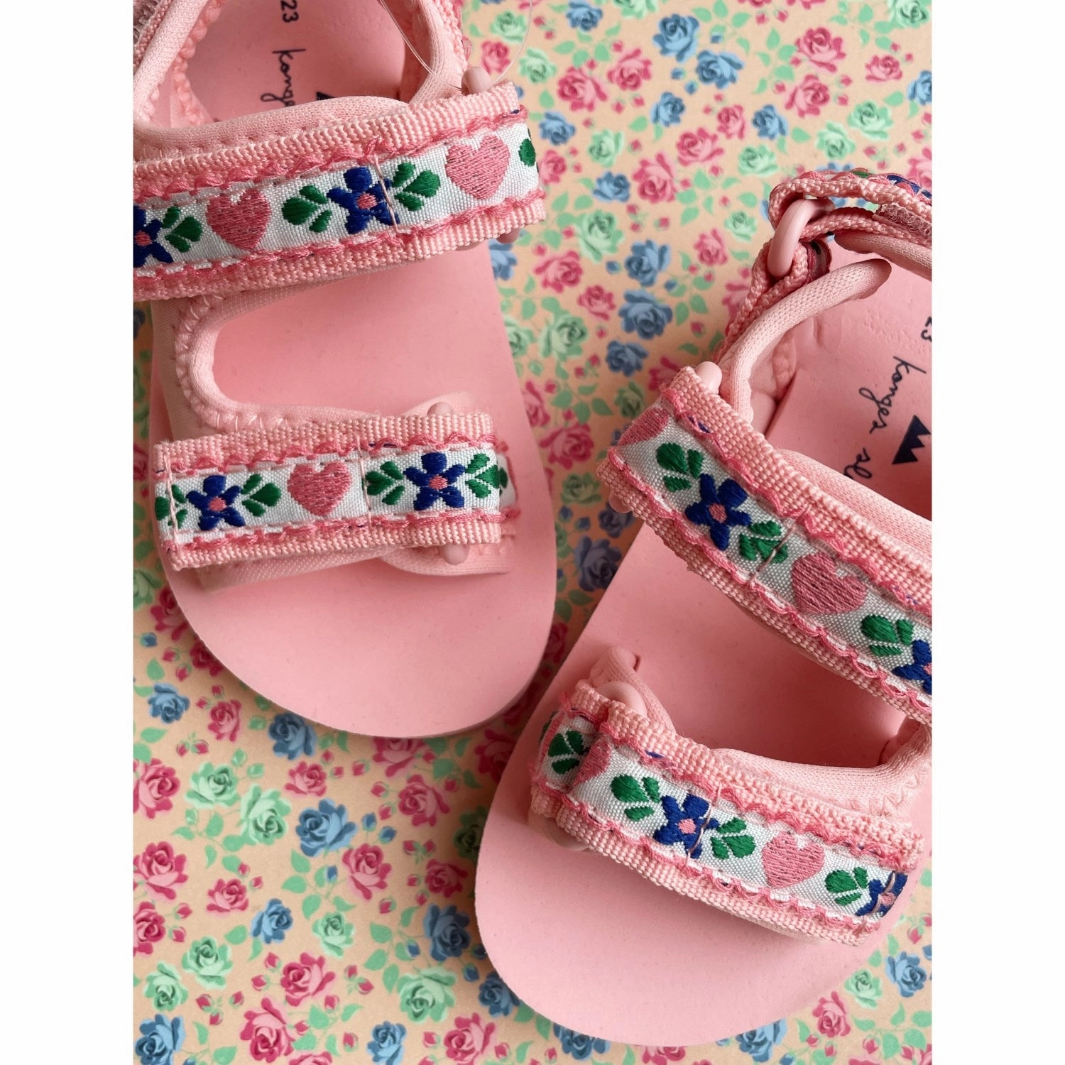 Konges Sl?Jd Peony Sun Sandal Printed Motion In Mind Confident Layers
