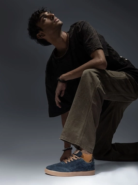 Comfort Zone Bacca Bucci Fresco  Suede Low-Top Sneakers For The Urban Nomad