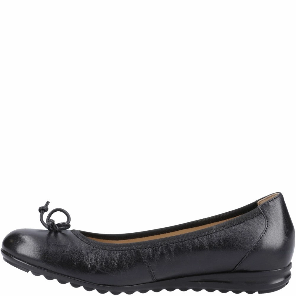 Contemporary Vibes Feel The Flow Hush Puppies Lucille Bow Ballerina