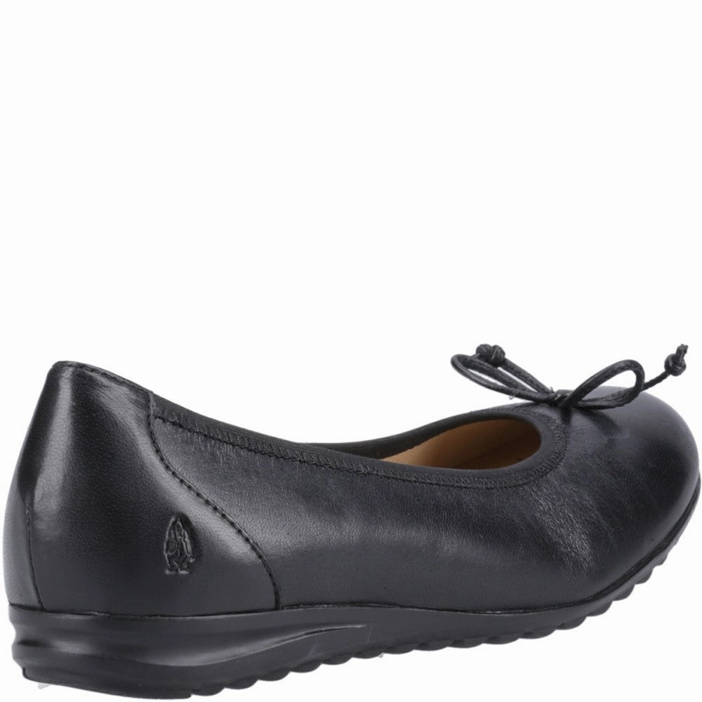 Clean-Styled Hush Puppies Lucille Bow Ballerina