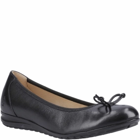 Hush Puppies Lucille Bow Ballerina Calm Crafted Low-Profile Style