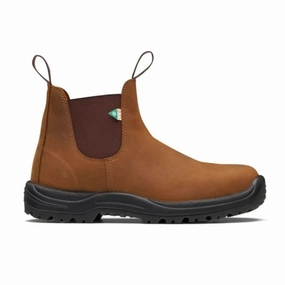 Designed For Ease Style In Sync Unisex 164 Work & Safety Saddle Brown