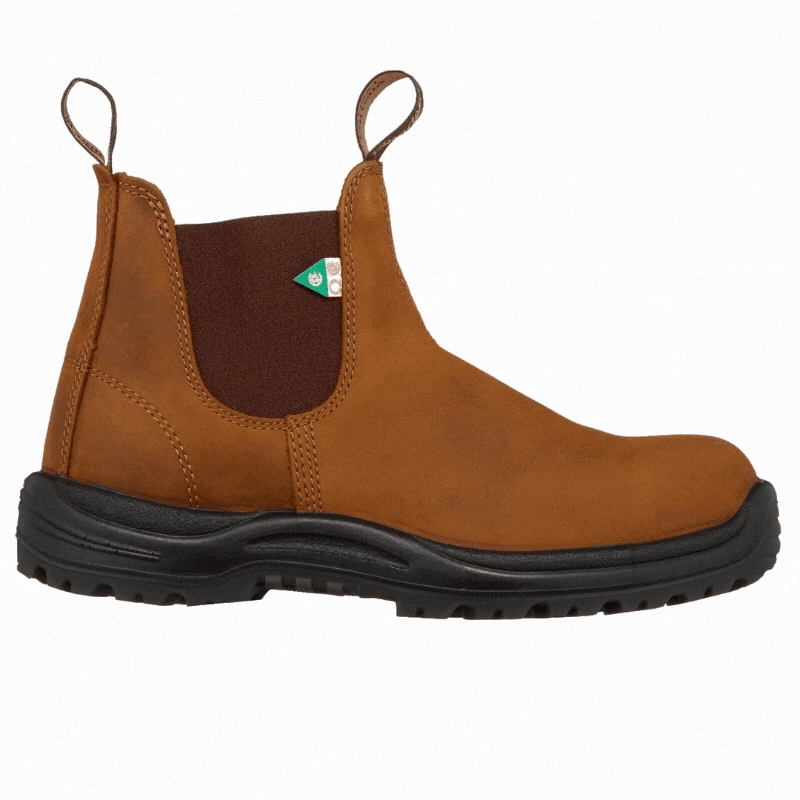 Light Motion Gear Refined Comfort Unisex 164 Work & Safety Saddle Brown